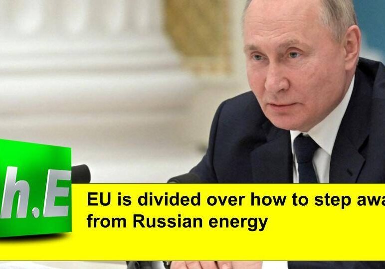 European Union countries are split on how soon they wind down dependence on Russian energy supplies.