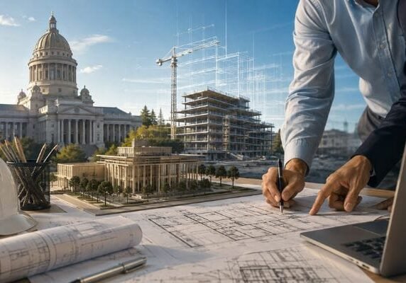 Engineering & Architecture Firms Website Olympia Building Credibility in the Government Contract Market