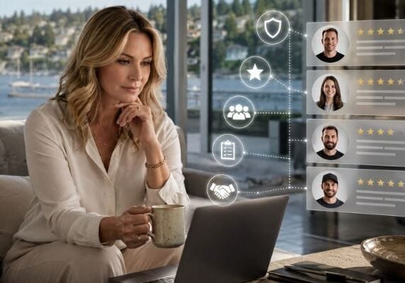 How High-Income Gig Harbor Customers Decide Who to Hire Online