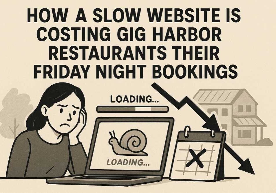 How a Slow Website is Costing Gig Harbor Restaurants Their Friday Night Bookings