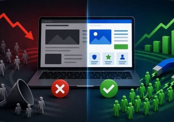 How to Fix a Website That Gets Traffic But No Leads