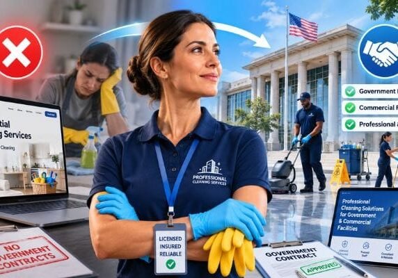 Professional Cleaning Services Website Olympia