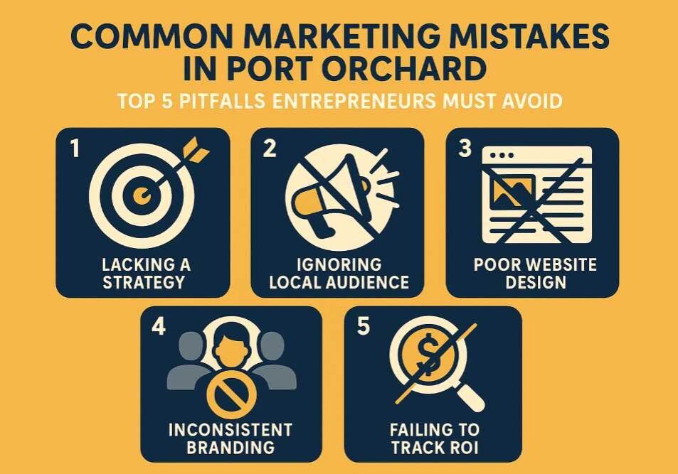 Top 5 Marketing Mistakes Port Orchard Entrepreneurs Should Avoid