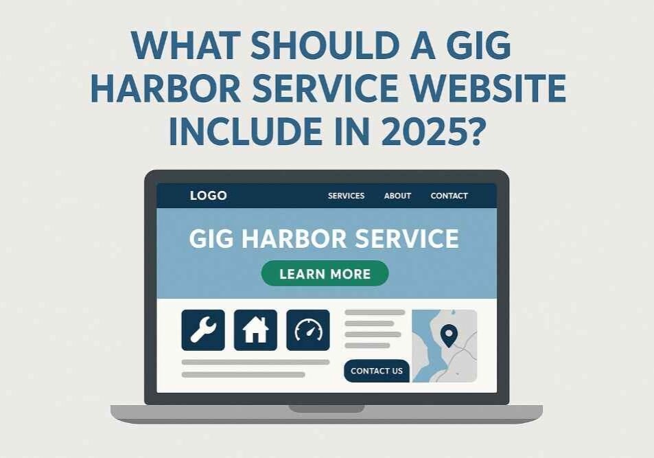 What Should a Gig Harbor Service Website Include in 2025