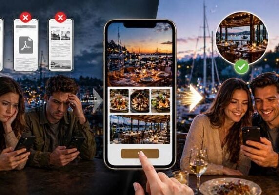 Why Gig Harbor Restaurant Websites Lose Customers in 60 Seconds (And How to Fix It) featured