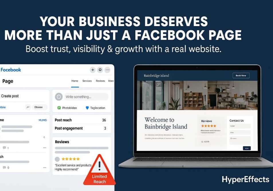 Why Your Bainbridge Business Needs More Than Just a Facebook Page