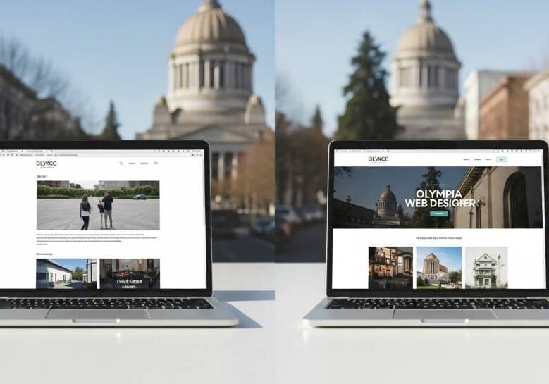 professional website designed by an Olympia web designer