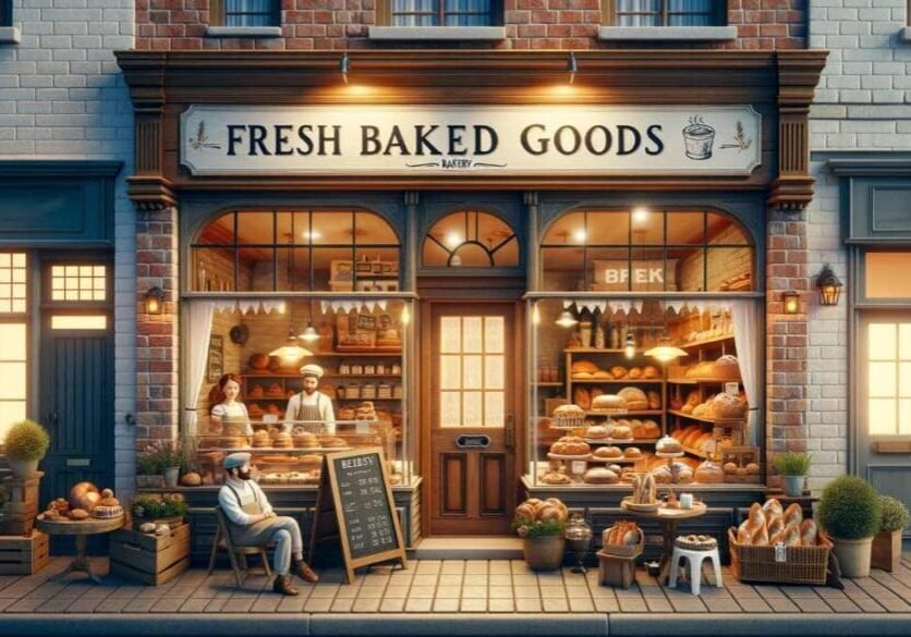 small business bakery photo creation